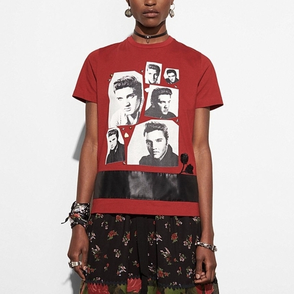 Designer Coach Elvis Presley Top - Picture 13 of 14